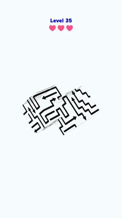 Arrow Cube Escapeのゲーム画面