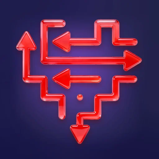 Arrowscapes™ - Arrows Puzzleのアイコン画像