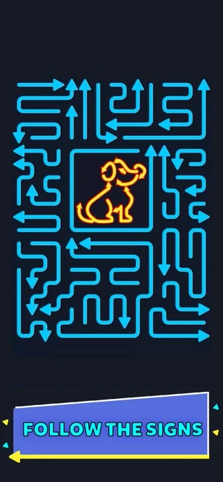 Arrowscapes™ - Arrows Puzzleのゲーム画面