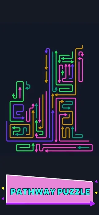 Arrowscapes™ - Arrows Puzzleのゲーム画面