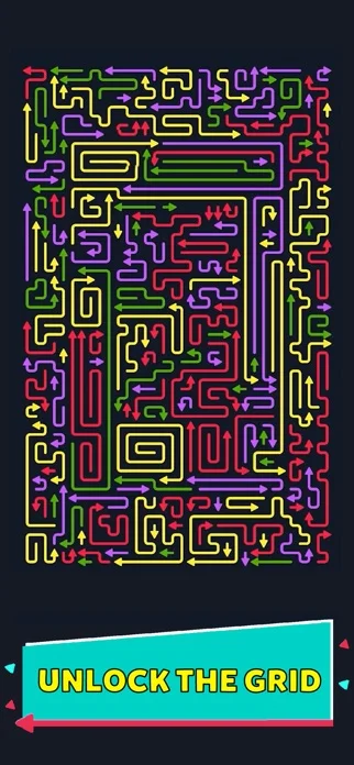 Arrowscapes™ - Arrows Puzzleのゲーム画面