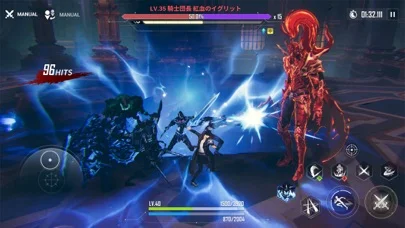 CABAL Mobileのゲーム画面