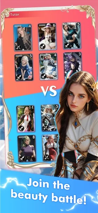 Card Queen:Duelのゲーム画面