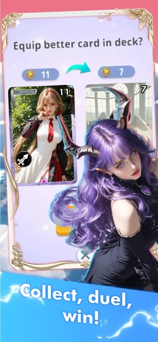 Card Queen:Duelのゲーム画面