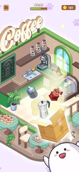 Dreamy Room - 夢のような部屋のゲーム画面