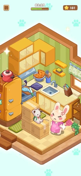 Dreamy Room - 夢のような部屋のゲーム画面