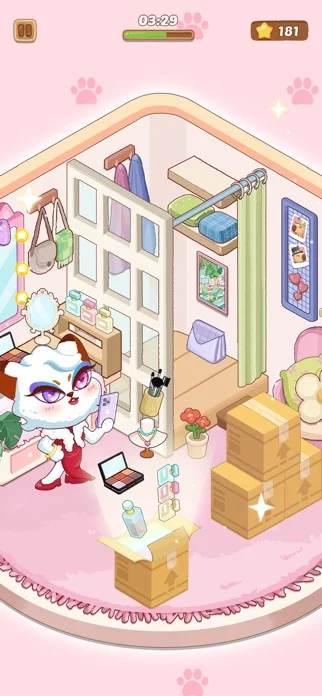 Dreamy Room - 夢のような部屋のゲーム画面