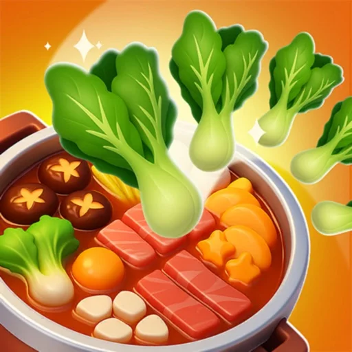 Hotpot Fever: Food Gamesのアイコン画像