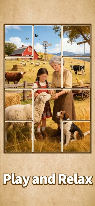 ジグソーパズルゲーム - Jigsaw Puzzle Artのゲーム画面