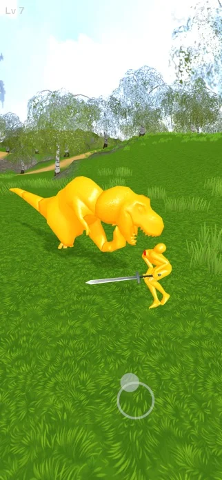 Ragdoll Bladeのゲーム画面