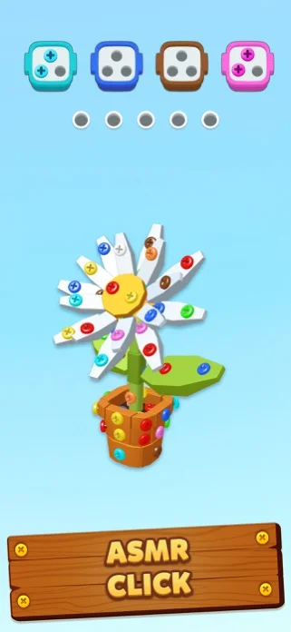 Screwdom : ボルトパズルゲームのゲーム画面