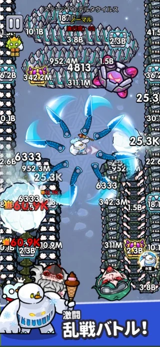 セルサバイバー - ディフェンスゲームのゲーム画面