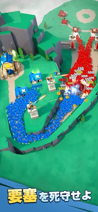 キングショットのゲーム画面