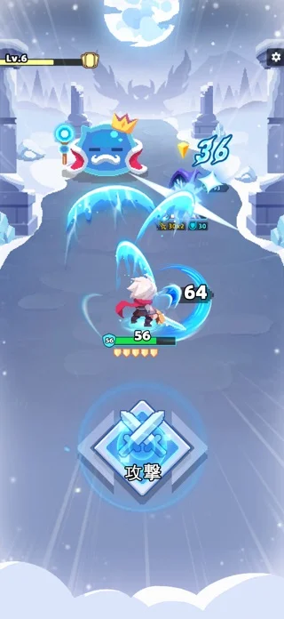 コロコロダイセロのゲーム画面