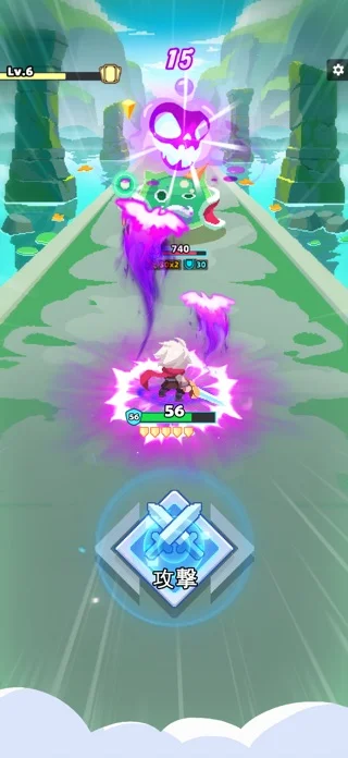 コロコロダイセロのゲーム画面