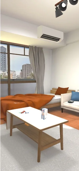 脱出ゲーム 漫画を借りたいのゲーム画面