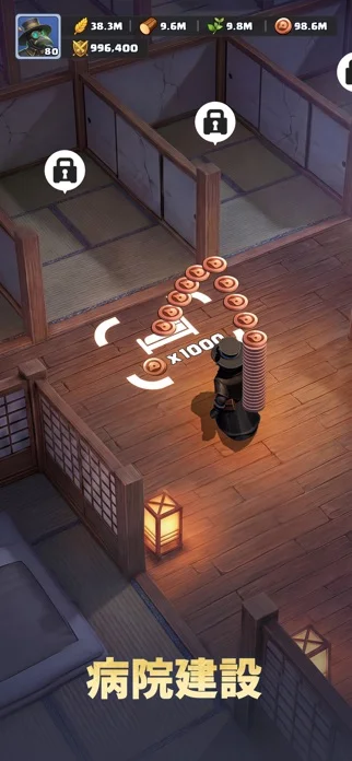 ラストアサイラム：プレイグのゲーム画面