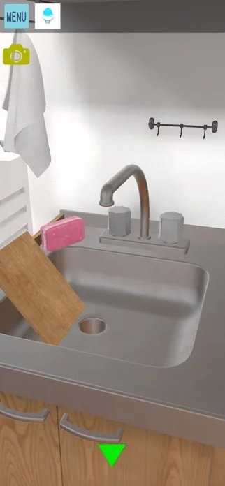 脱出ゲーム 漫画を借りたいのゲーム画面