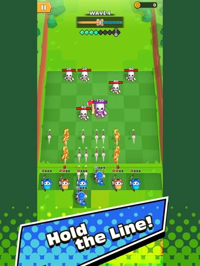 AmaZeus: Merge & Shootのゲーム画面