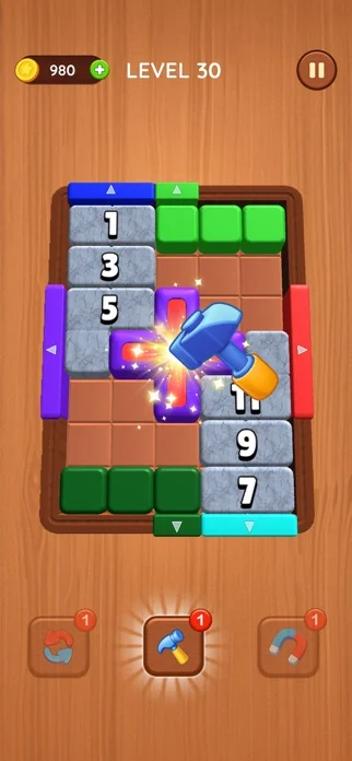 Block Color Mania, Puzzle Gameのゲーム画面