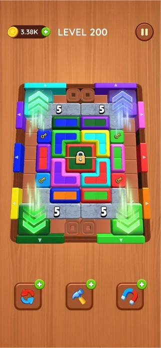 Block Color Mania, Puzzle Gameのゲーム画面