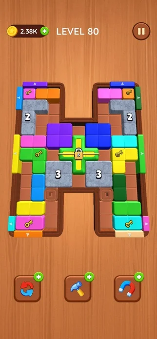 Block Color Mania, Puzzle Gameのゲーム画面