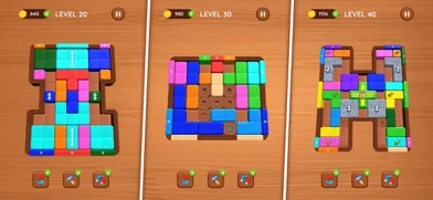Block Color Mania, Puzzle Gameのゲーム画面