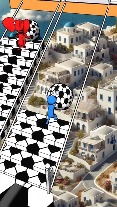 Bridge Raceのゲーム画面