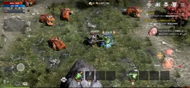 CHAOS WORLDのゲーム画面