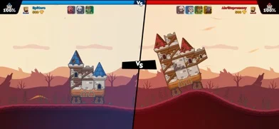 Castle Bustersのゲーム画面