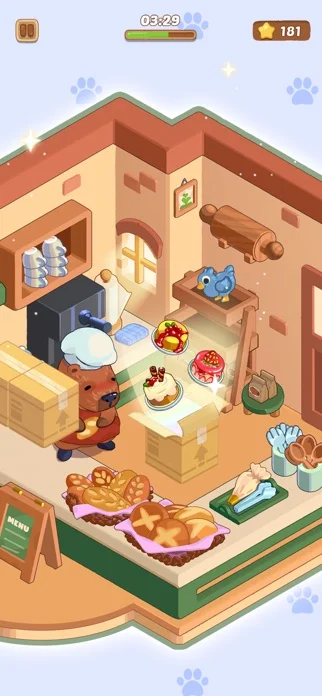 Dreamy Roomののゲーム画面