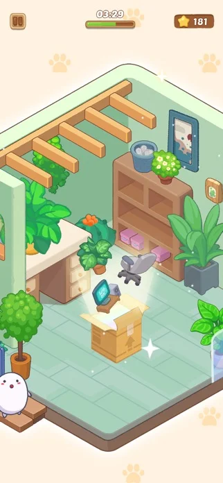 Dreamy Roomののゲーム画面
