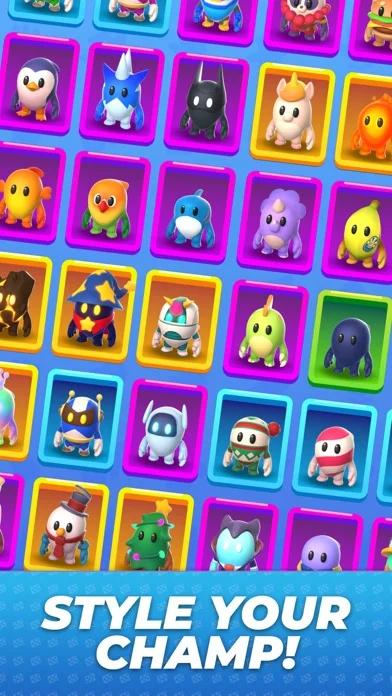 Pocket Champs: PVP 競争ゲームのゲーム画面