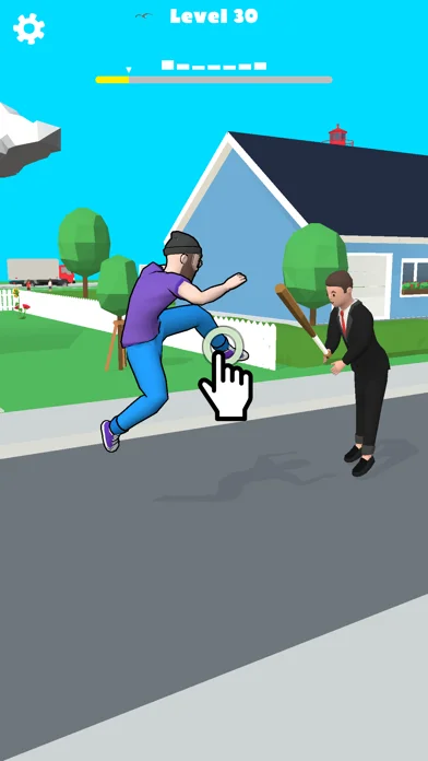 Slow Mo' Runのゲーム画面