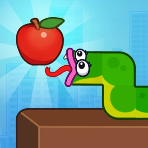 Snake Puzzle: Slither to Eat!のアイコン画像