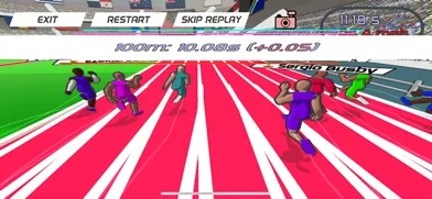 Speed Starsのゲーム画面