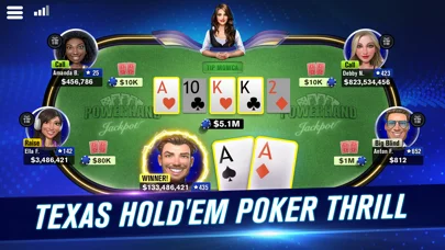 WSOP JPののゲーム画面