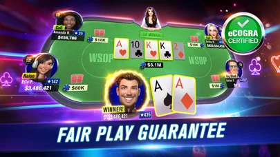 WSOP JPののゲーム画面