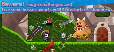サムライXのゲーム画面