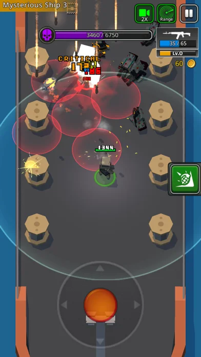 ピクセル Z レジェンドのゲーム画面