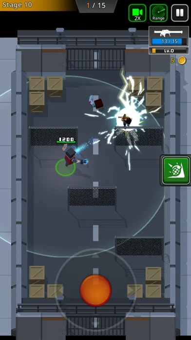 ピクセル Z レジェンドのゲーム画面