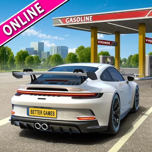 車 運転 シュミレーター : くるま ゲーム カーパーキングのアイコン画像