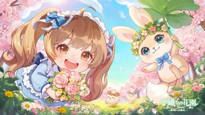 夢織りの花園～森のほっこり暮らし～のゲーム画面