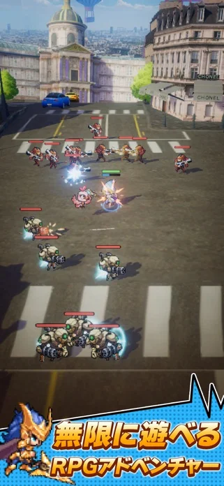 ドット異世界のゲーム画面