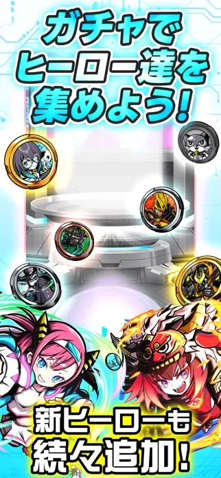 ワーキングヒーローズのゲーム画面