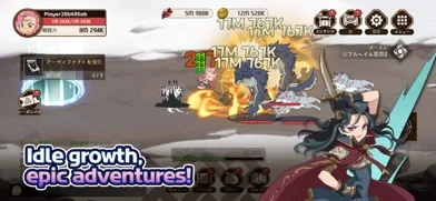 テン・ヴァルキリーのゲーム画面