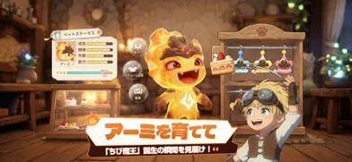 ツリーオブセイヴァー:ネバーランドのゲーム画面
