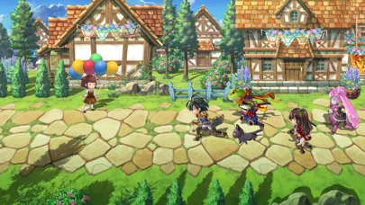 アナザーエデンのゲーム画面