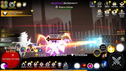 イモータル ライジングのゲーム画面