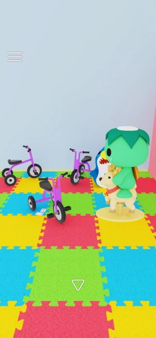 脱出ゲーム キッズパークのゲーム画面